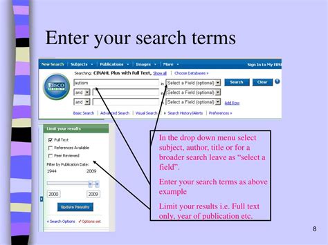 enter your search term.